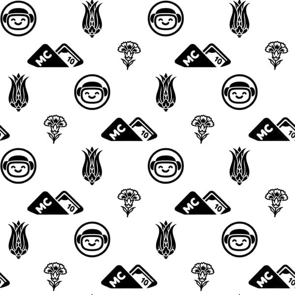 Iznik pattern
