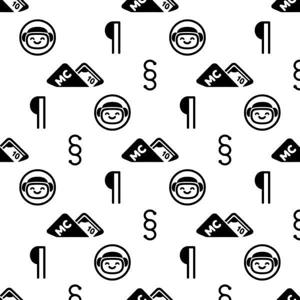 Pilcrow pattern