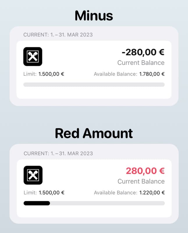Image: Moneycoach credit card detail