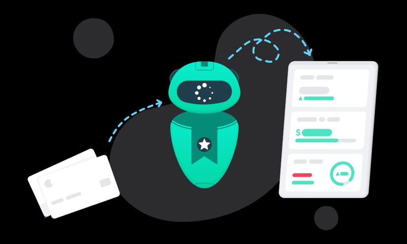 One-tap is all you need to import your Apple Card statements as a CSV file. MoneyCoach will then automatically import and categorize your Apple Card transactions.