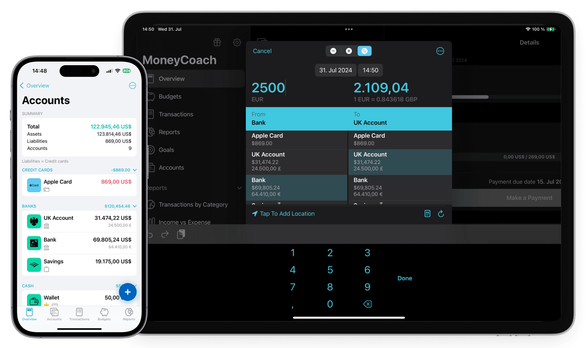 MoneyCoach Budgeting App screenshot