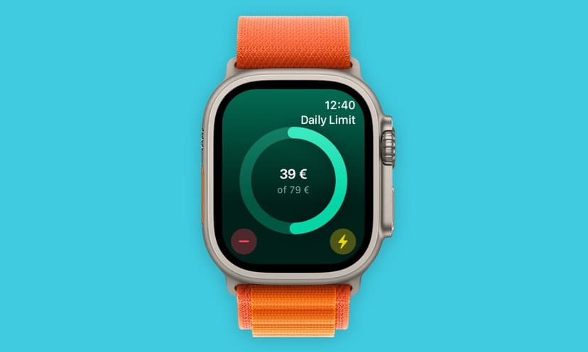 With MoneyCoach on your Apple Watch, you can quickly and easily add new transactions, check your balances and see what’s coming up next.