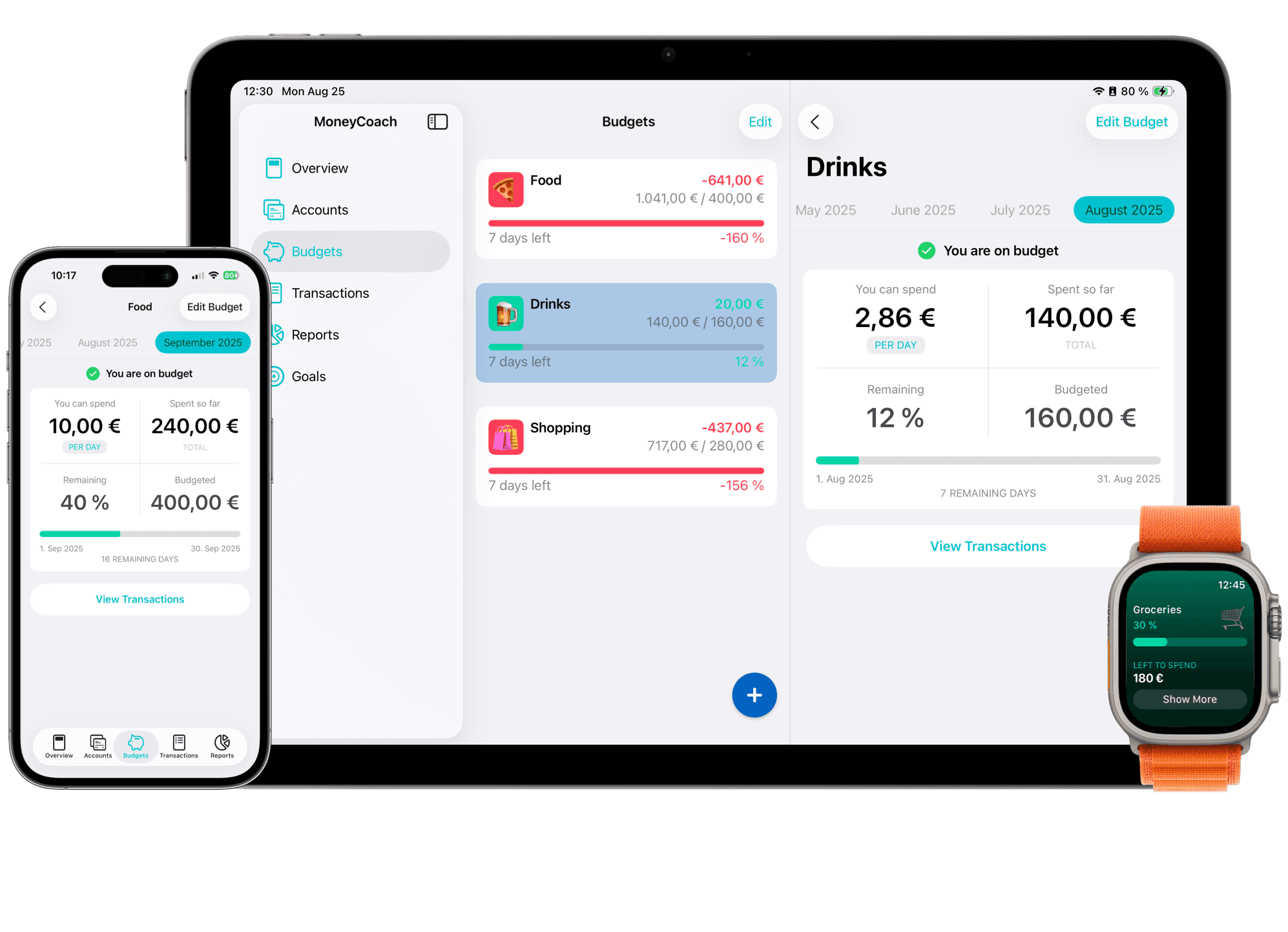 MoneyCoach Budgeting App screenshot