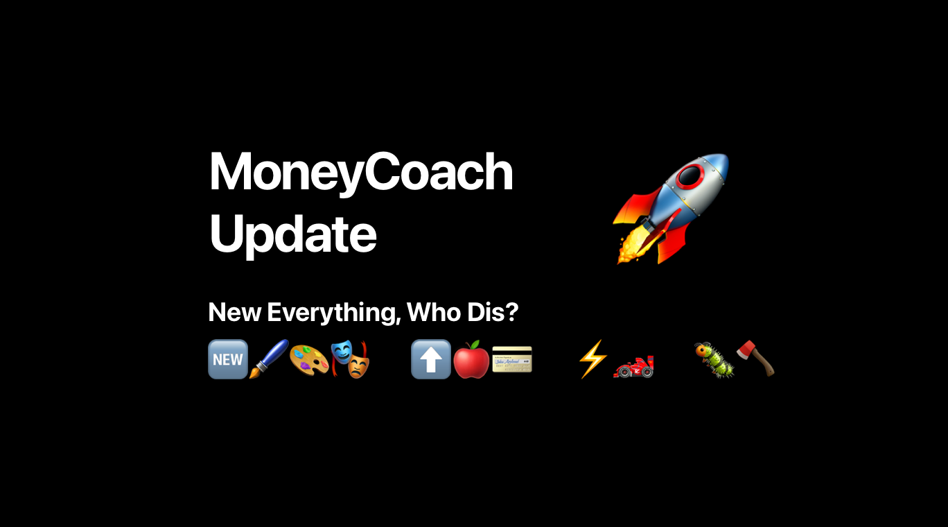 What's New In MoneyCoach 6.5?