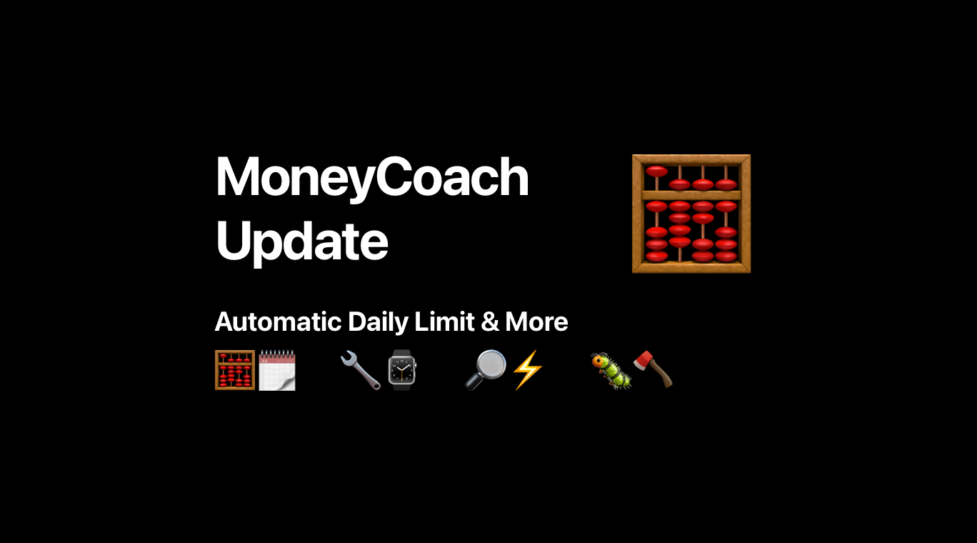 What's New In MoneyCoach 7.3.1?