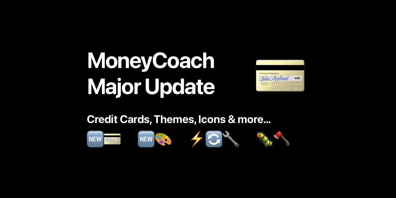 What's New In MoneyCoach 8.4?