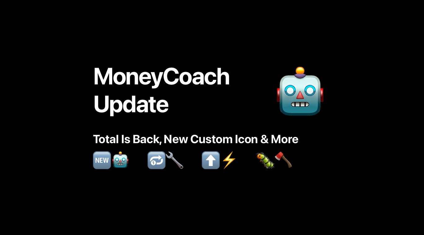 What's New In MoneyCoach 7.5.1?