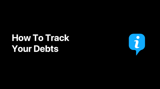 How To Track Debts
