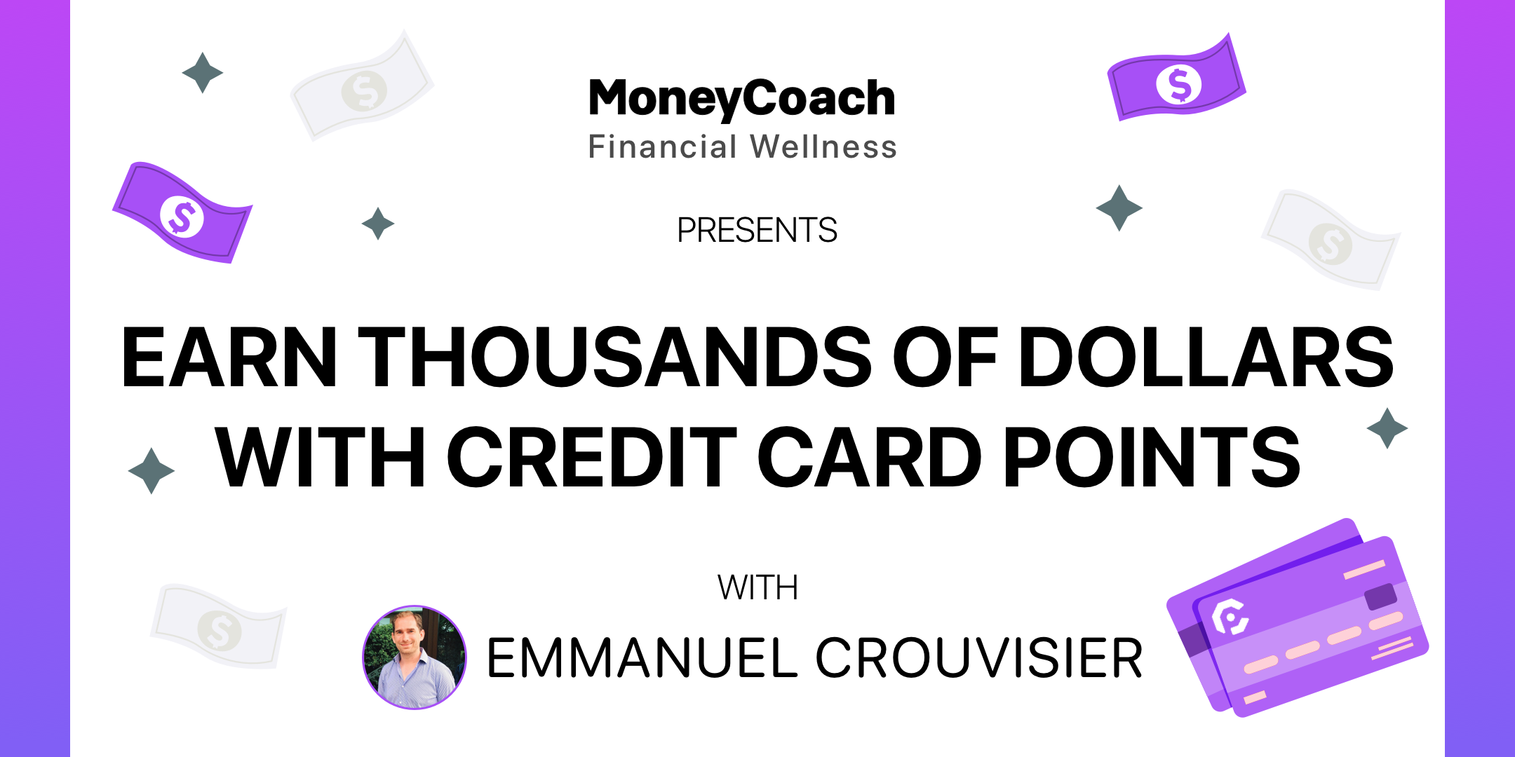 MoneyCoach's Next Webinar With CardPointers' Creator Coming January 20, 2021