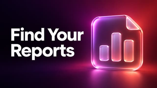 How To Find Reports In MoneyCoach 12.5 And Later