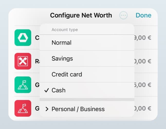 Image: Moneycoach new filters