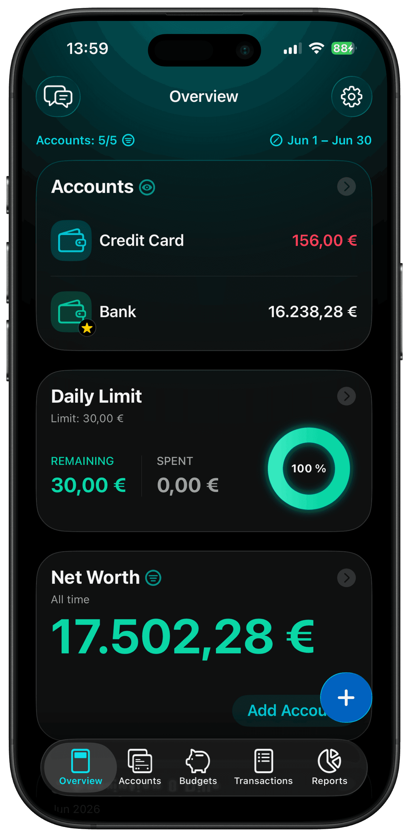 MoneyCoach iPhone app overview