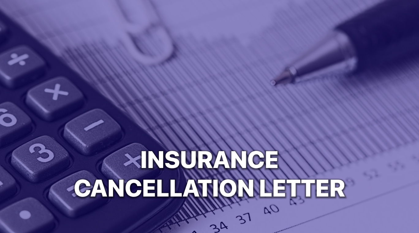 How To Write An Insurance Cancellation Letter - MoneyCoach